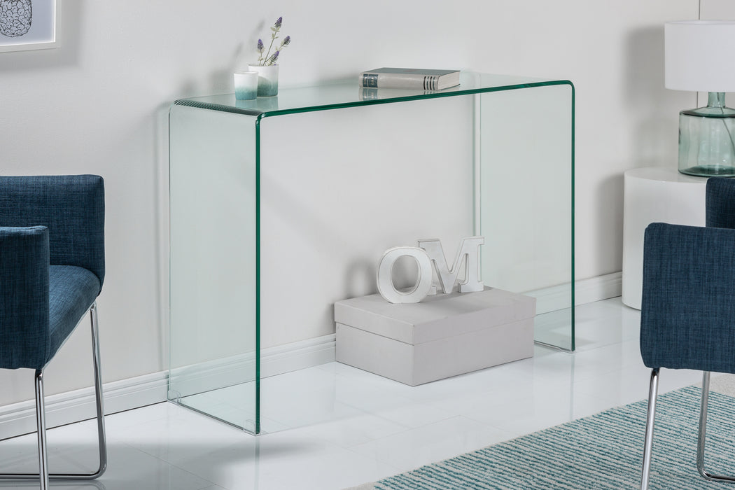 Schreibtisch Specter 100cm Glas