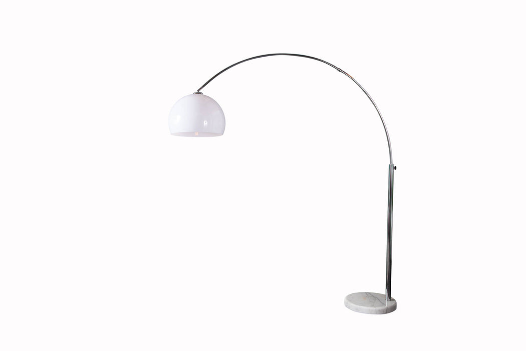 Stehleuchte Moon weiss 175-205cm