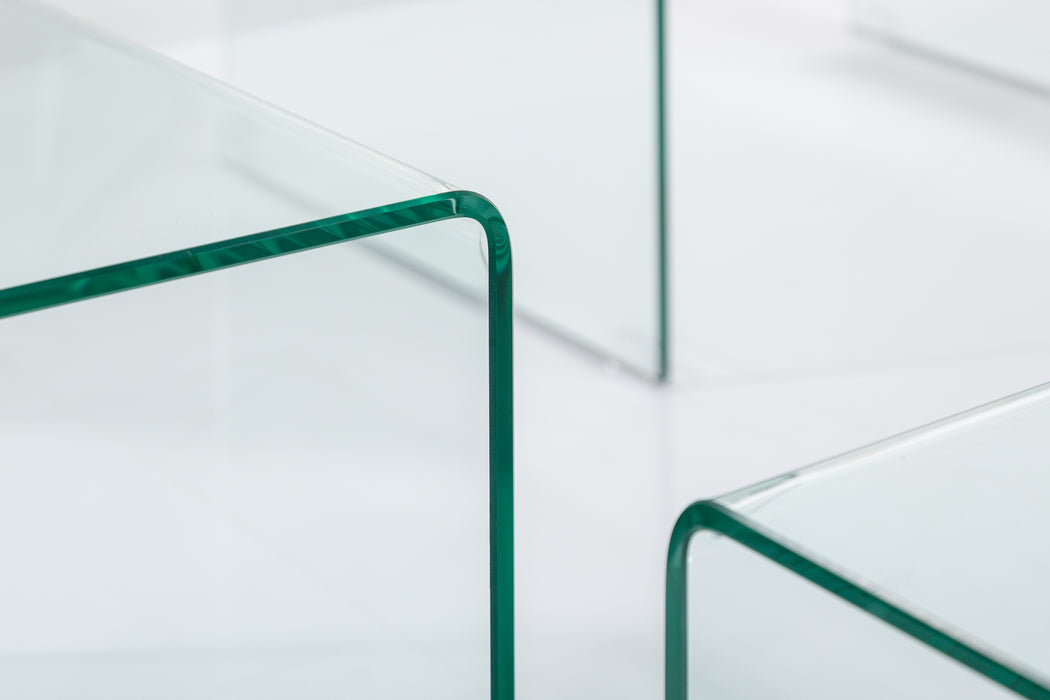 Couchtisch Specter 3er Set Glas