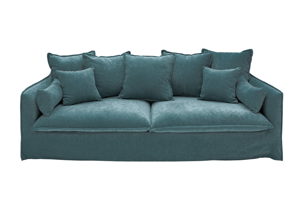 Sofa Clouds 200cm Petrol Samt