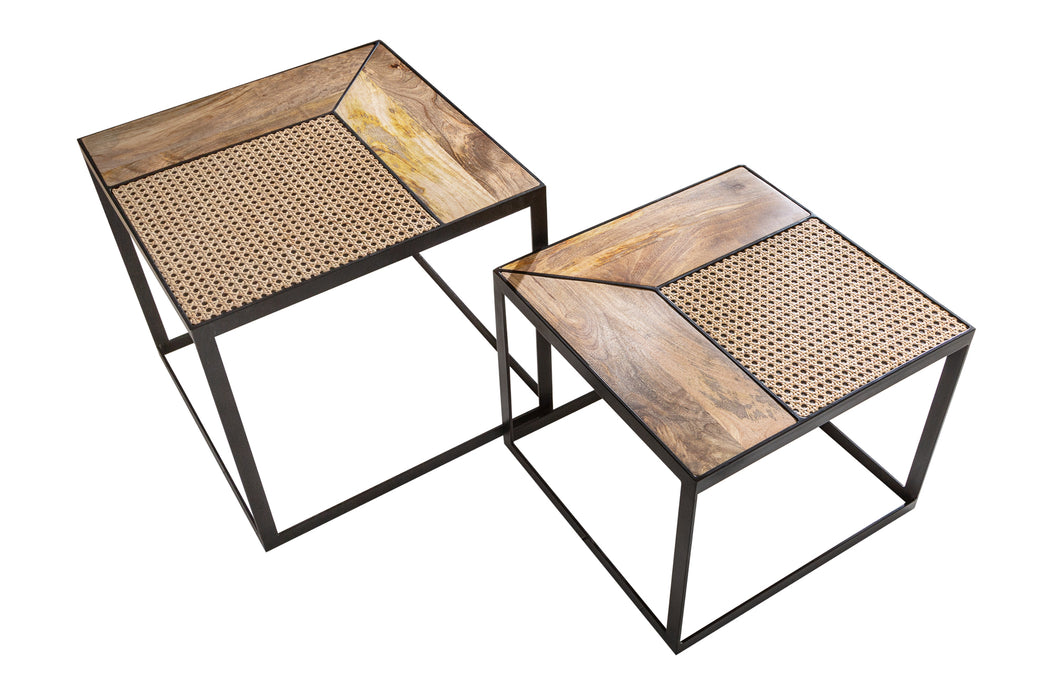 Couchtisch Austrian Suite 2er Set eckig Mango