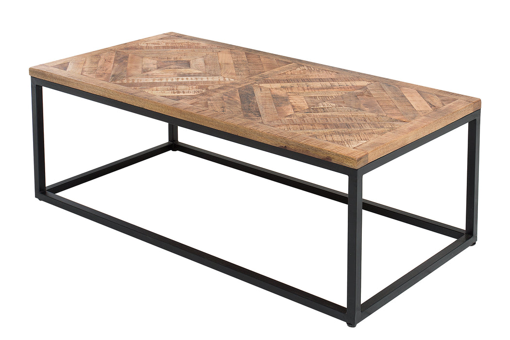 Couchtisch Blüten 100cm Mango