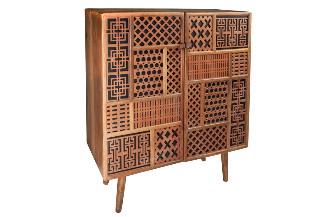 Highboard Casablanca 120cm Mango natur