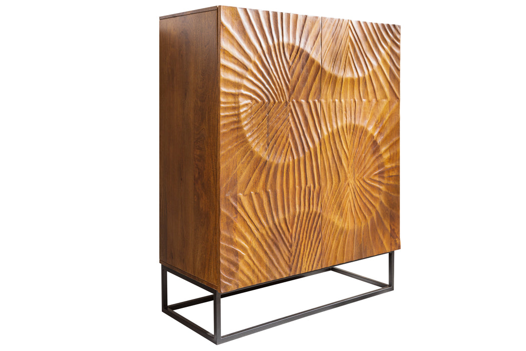 Highboard Fossil 120cm Mango braun