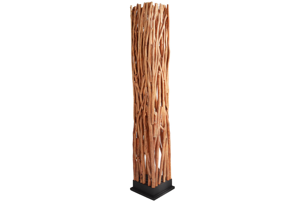 Stehleuchte Bion Art 175cm Longan-Holz