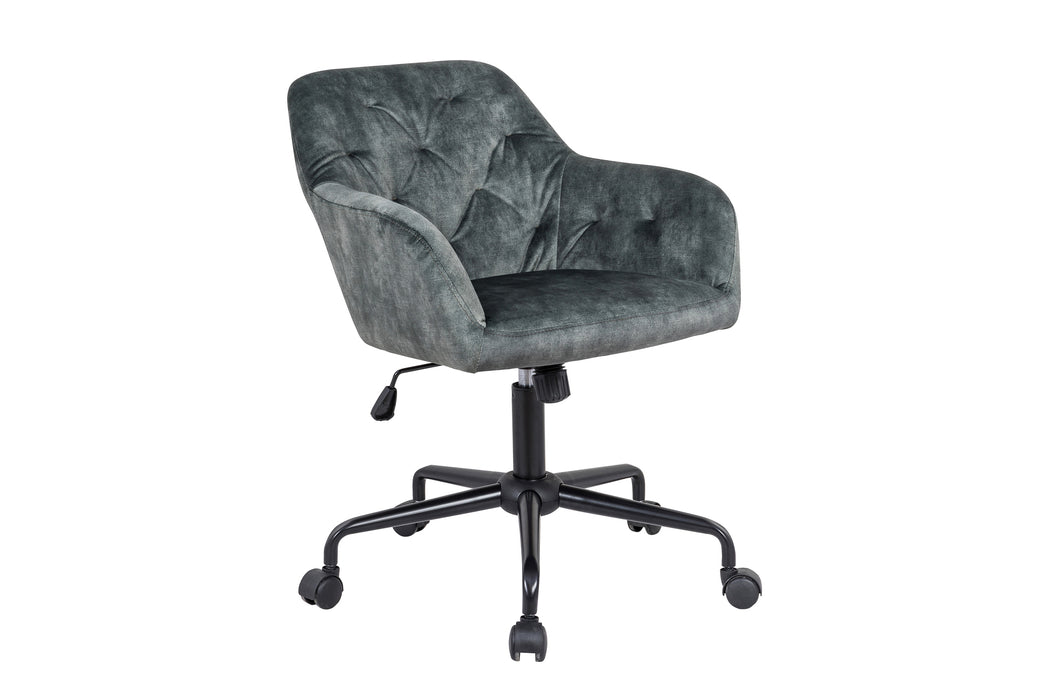 Bürostuhl Nordic Comfort grün Samt