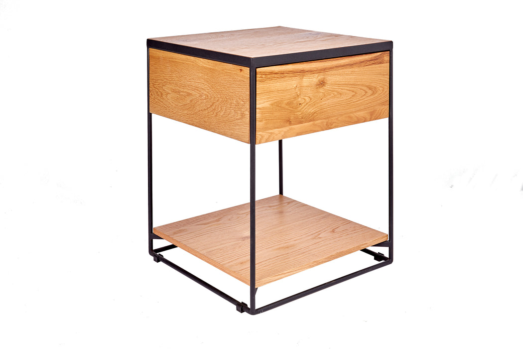 Nachttisch Val Ferret 40cm Wildeiche