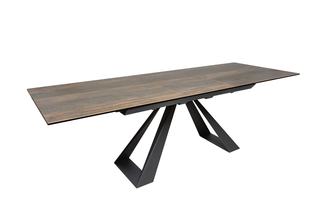 Esstisch Unity 180-230cm Keramik Eiche-Optik