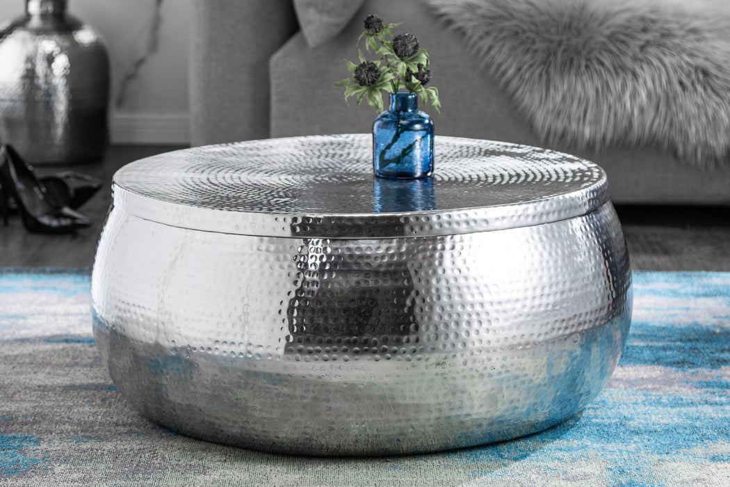 Couchtisch Eastward Vault 70cm Aluminum silber