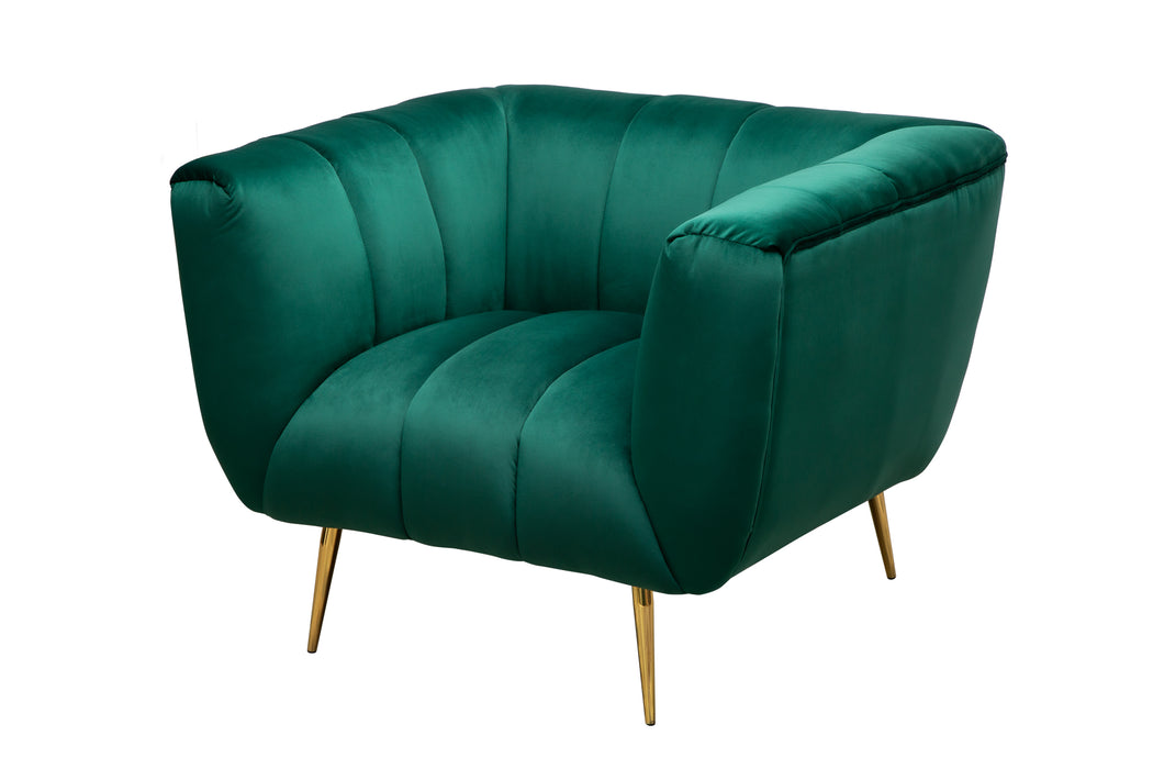 Sessel Elegance smaragdgrün