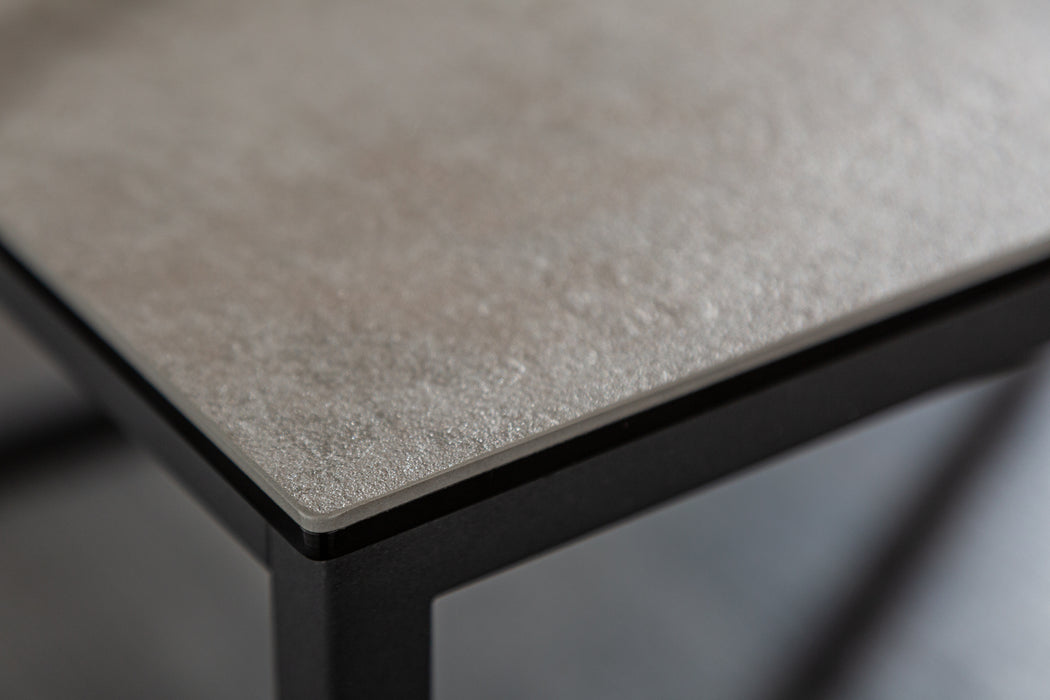 Couchtisch Fusion 75cm Beton-Optik Keramik