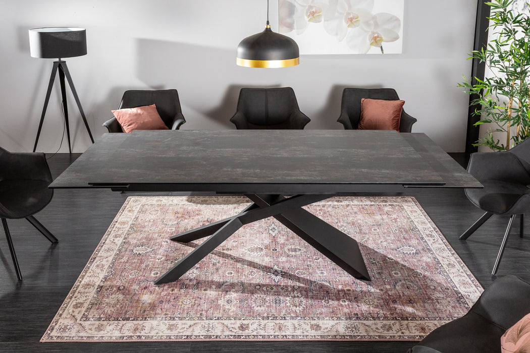 Esstisch Bliss 180-220-260cm Keramik Lava