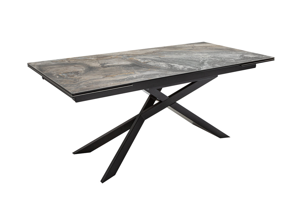 Esstisch Bliss 180-220-260cm Keramik Marmor-Optik