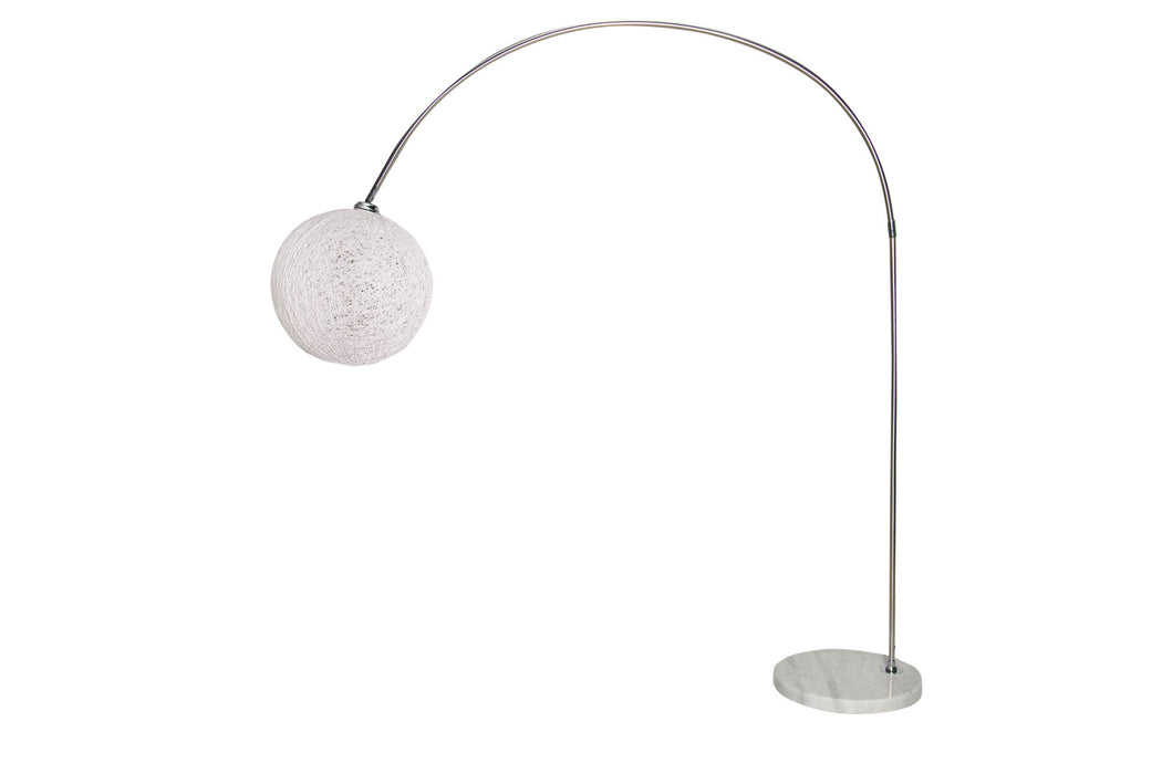 Stehleuchte Cocon 205cm weiss