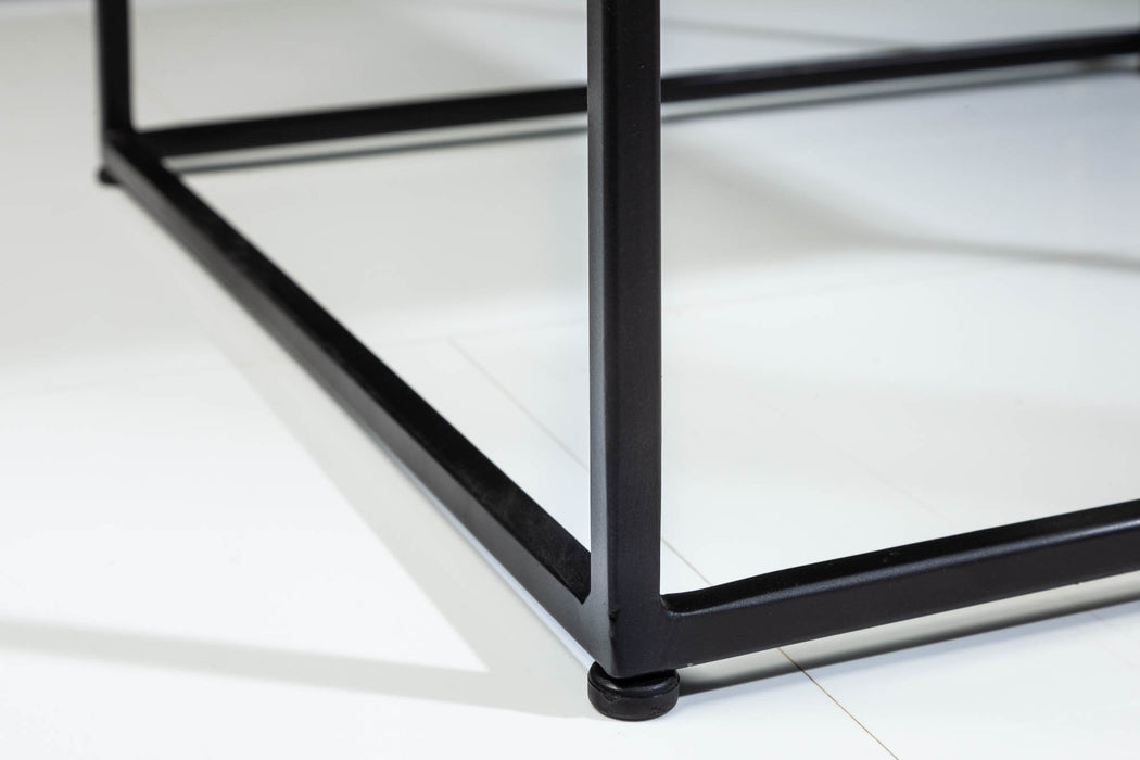 Couchtisch Jura 50cm Marmor grau