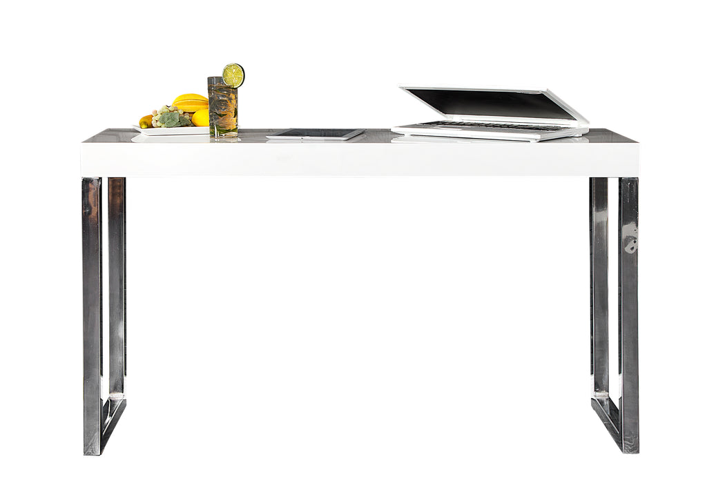 Laptoptisch White Desk 120x40cm weiss
