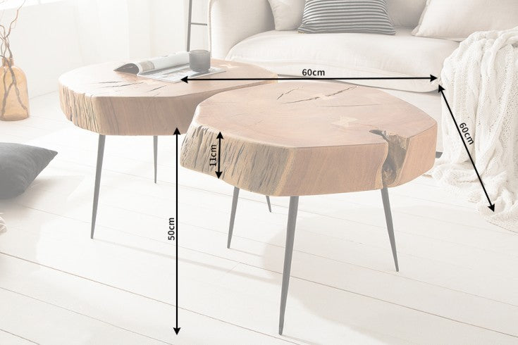 Couchtisch Bali 60cm Akazie