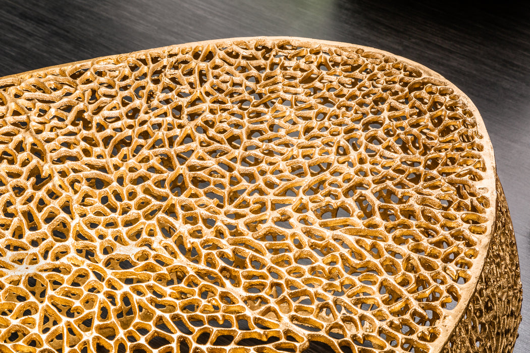 Couchtisch Petal 120cm gold