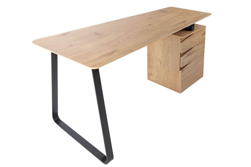 Schreibtisch Cam Set weiss 140x60cm