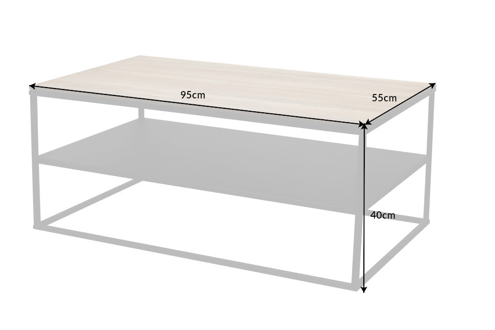 Couchtisch Suite 95cm Eiche