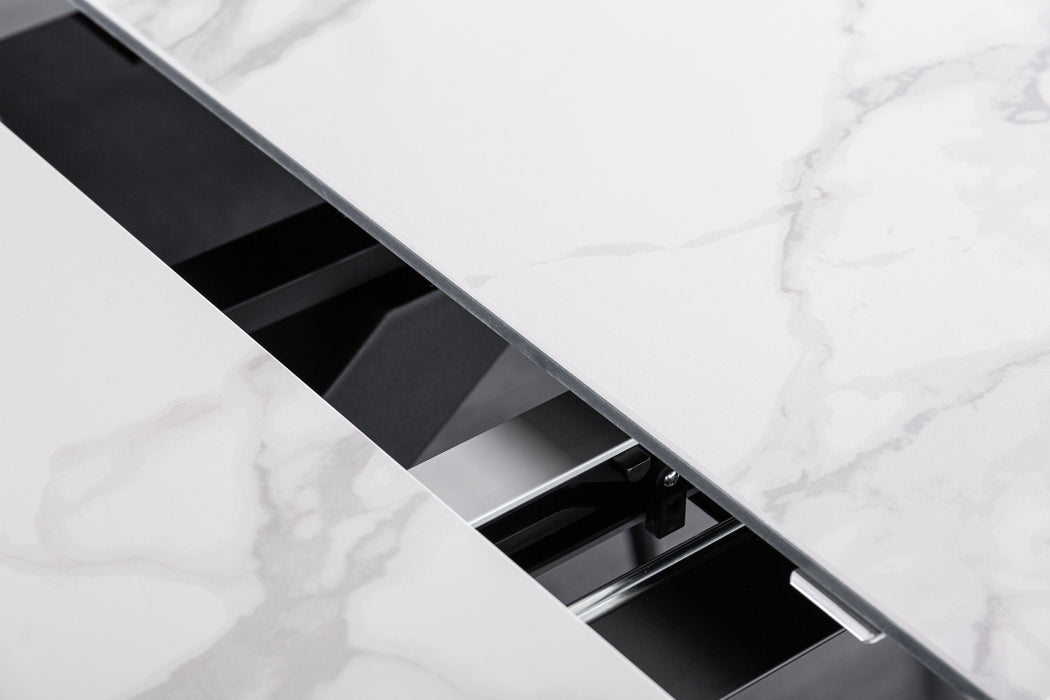 Esstisch Infinity 180-225cm Marmor-Optik