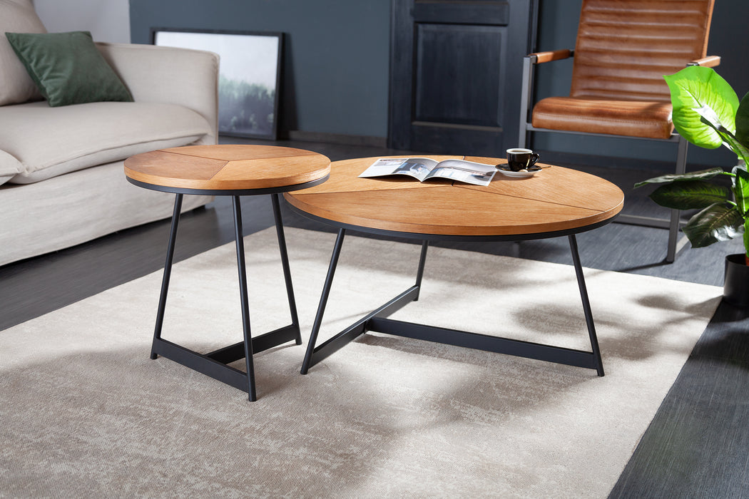 Couchtisch Oak Eleganz 80cm Eiche