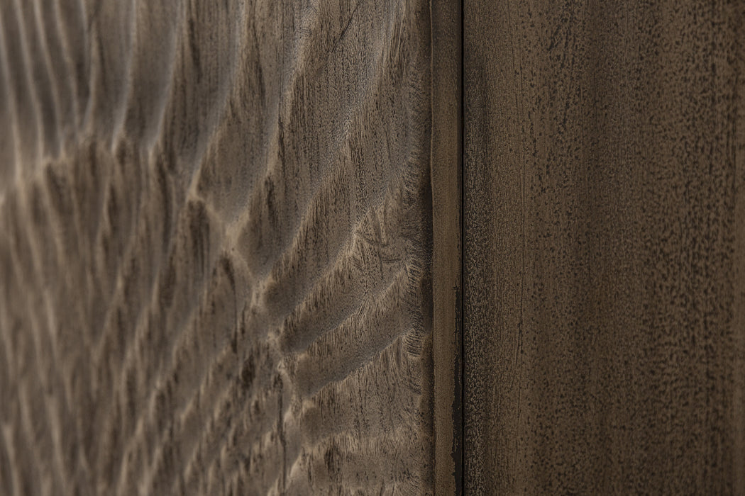 Highboard Fossil 120cm Akazie grau