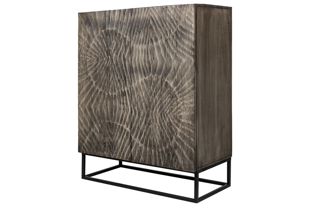 Highboard Fossil 120cm Akazie grau