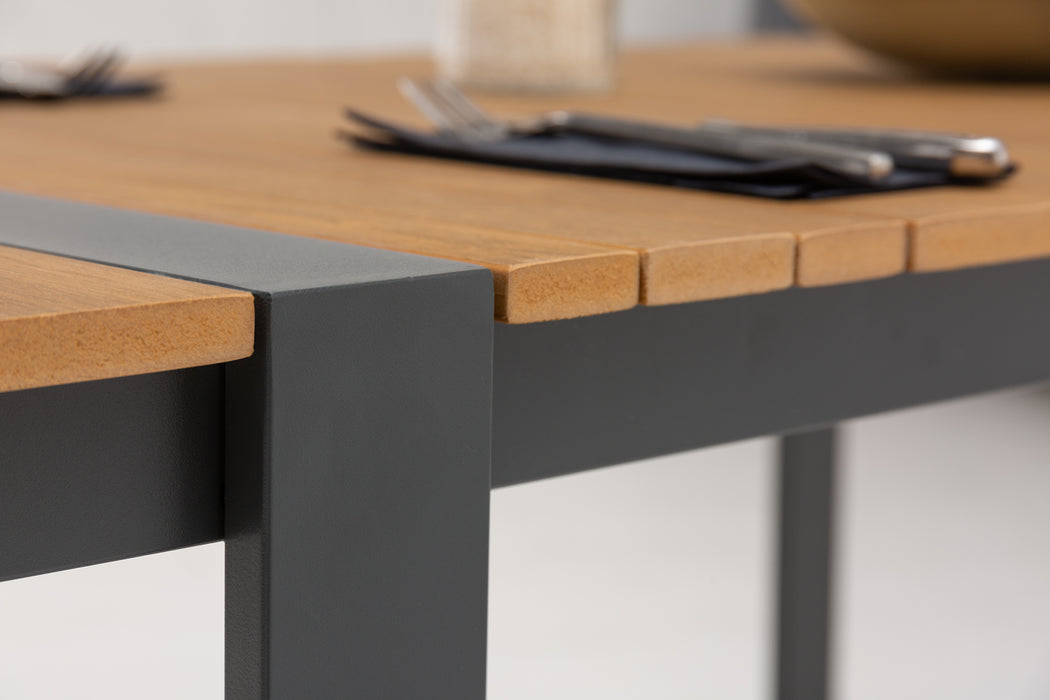 Garten-Esstisch Bay Lounge Polywood natur