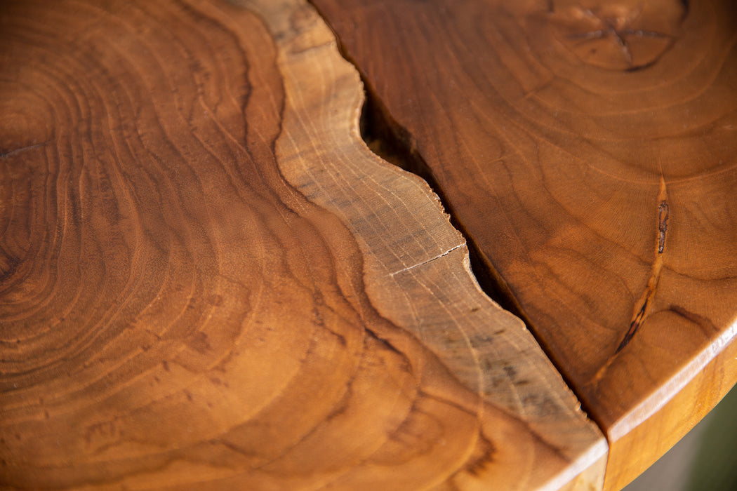 Couchtisch Patchwork 70cm Teak