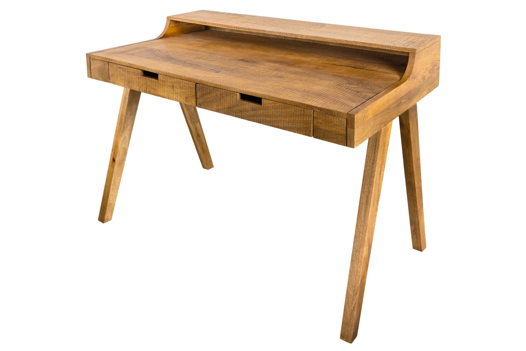 Schreibtisch Monsoon saw mark 120cm Mango natur