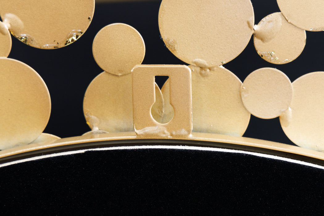 Spiegel Coins 80cm Antik Gold