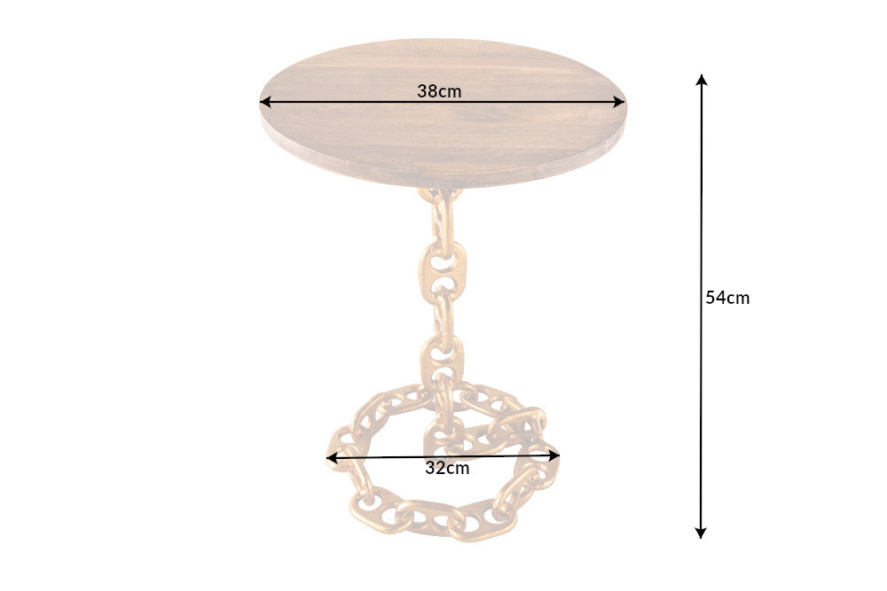 Besteilltisch String 55cm Mango