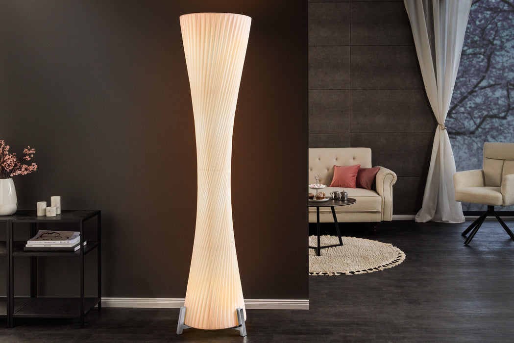 Stehleuchte New York 180cm weiss