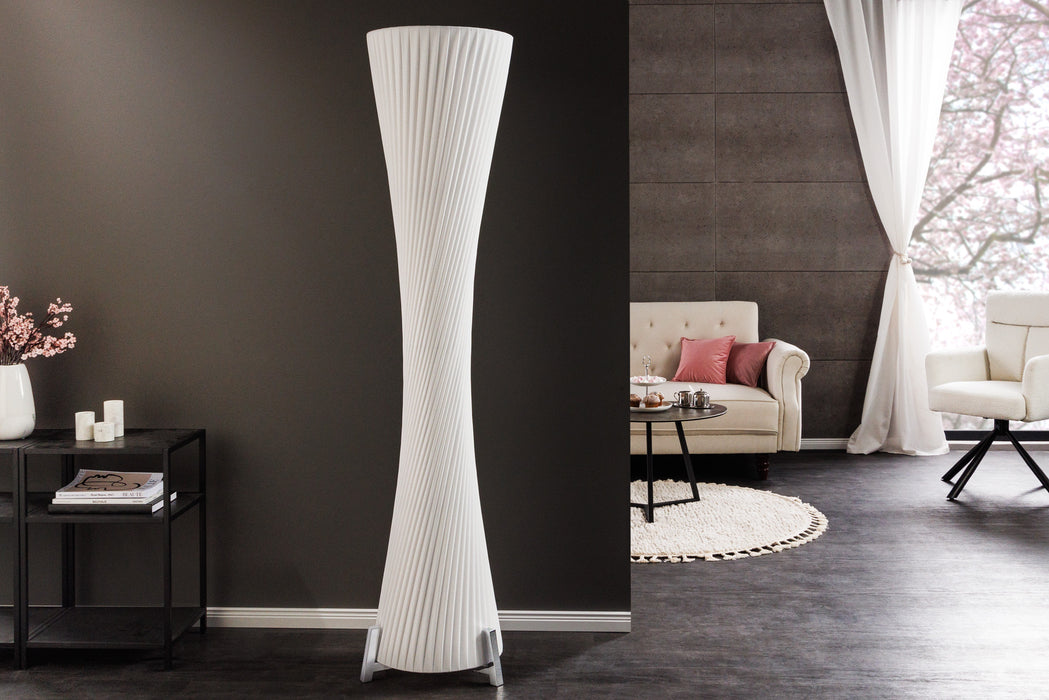 Stehleuchte New York 180cm weiss