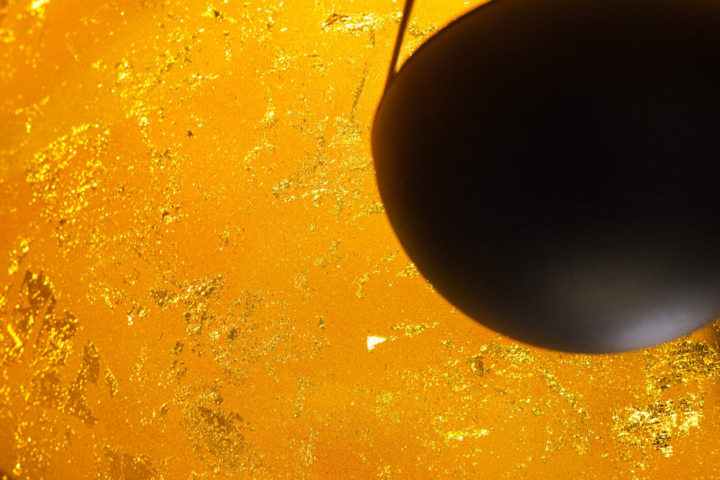Hängeleuchte Cam Set - schwarz gold