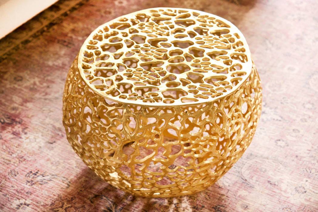Couchtisch Petal 55cm gold