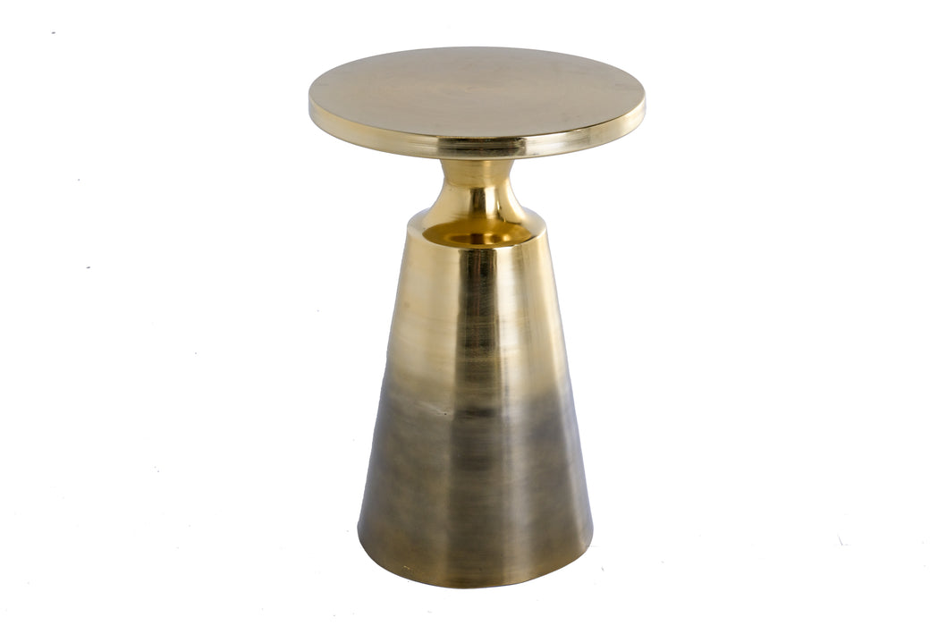 Beistelltisch Conceptual 40cm gold mit Patina