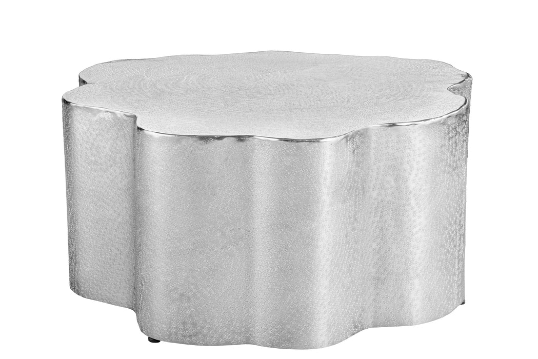Couchtisch Natural Eastward 70cm silber