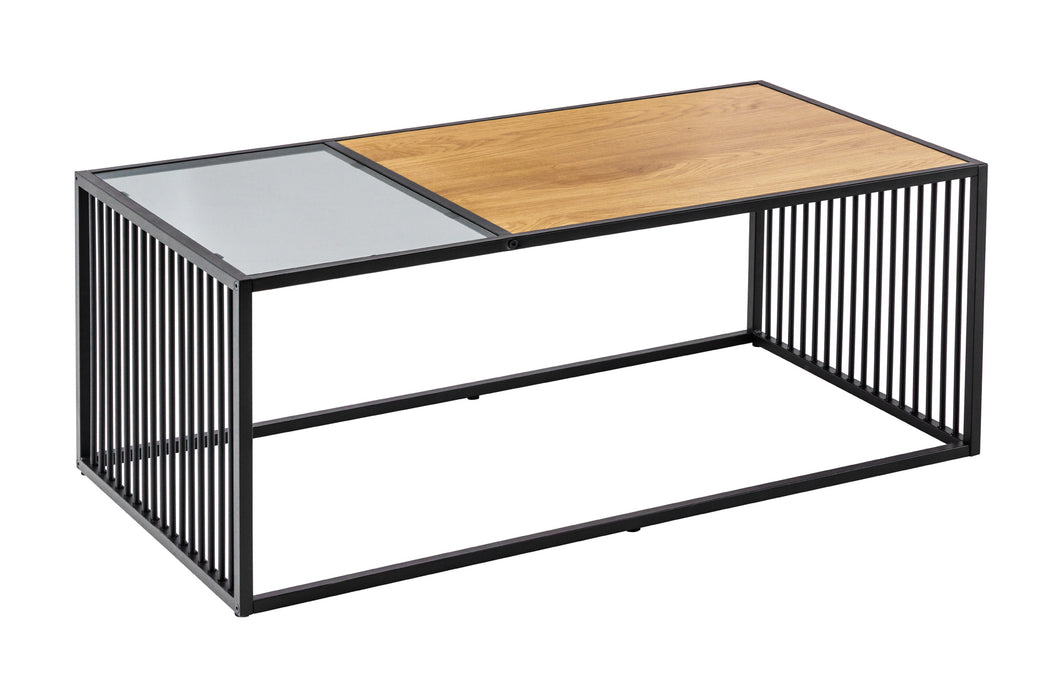 Couchtisch Design 100cm Wildeiche Optik