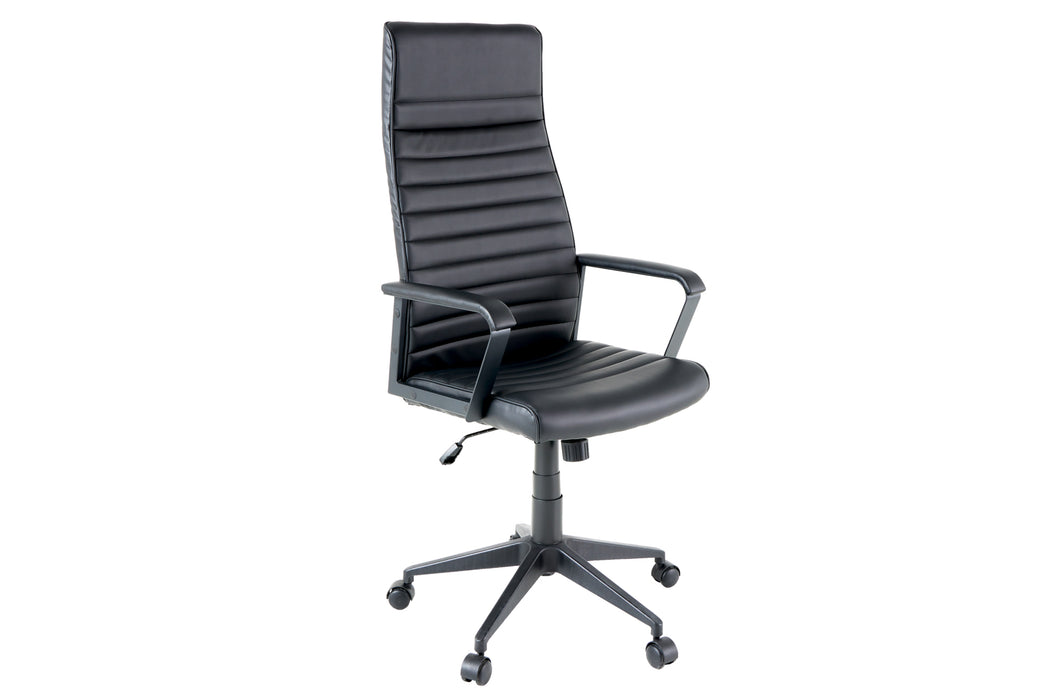 Bürostuhl Tuscany Kunstleder schwarz