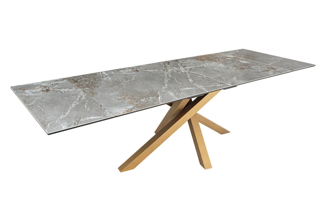 Esstisch Fantastic Keramik 180-220-260cm Marmor