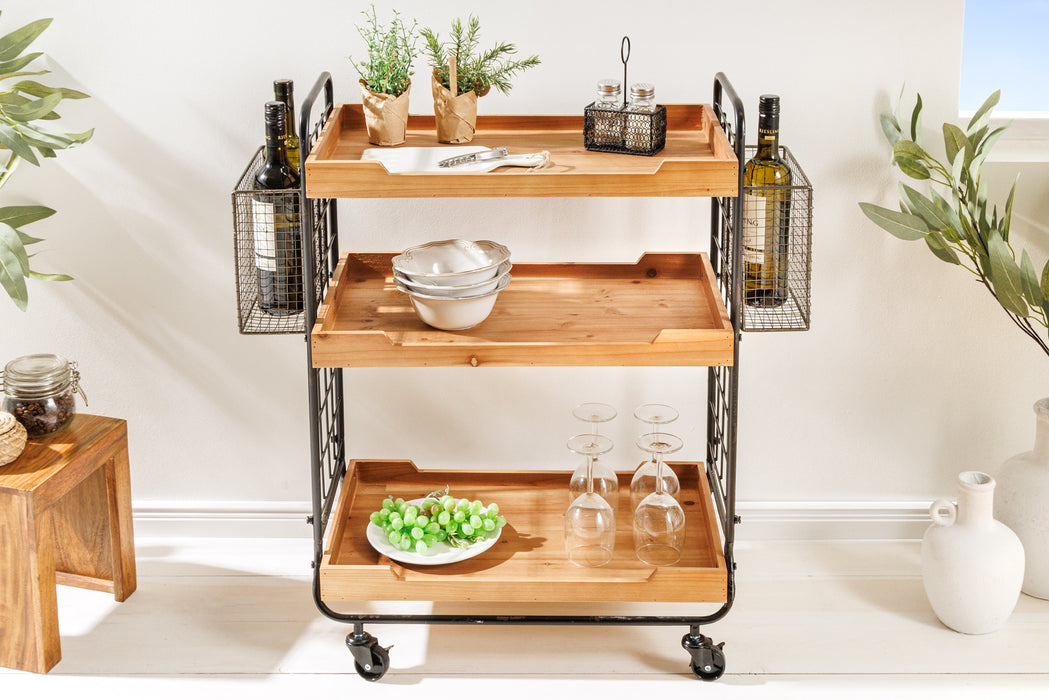 Servierwagen Pirat 80cm natur