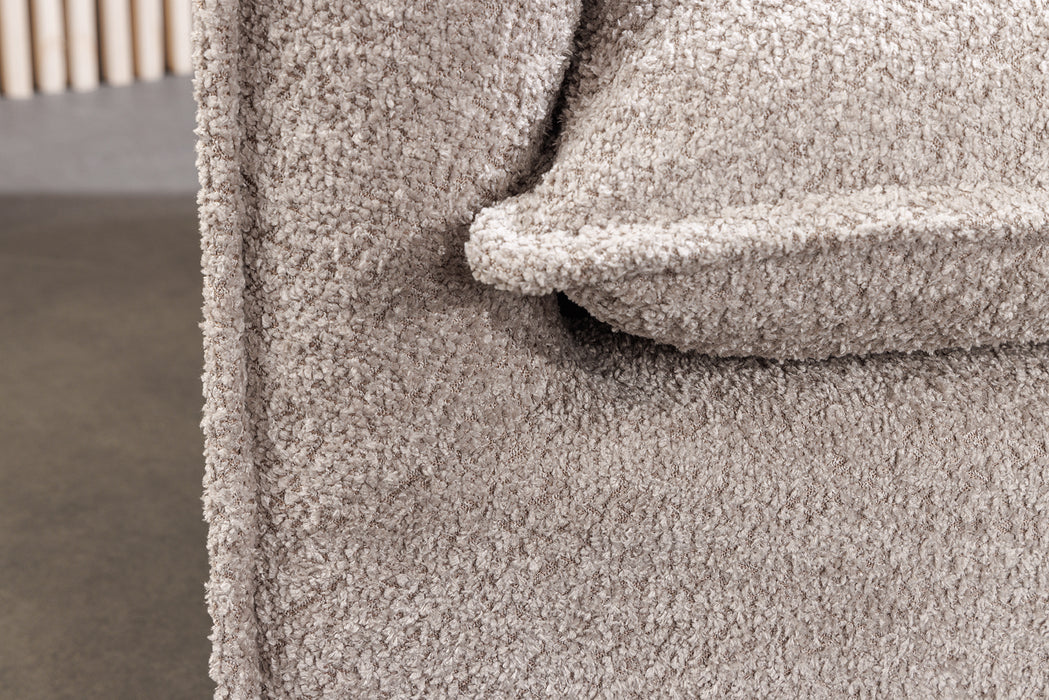 Sofa Clouds 200cm Champagner Beige Teddy