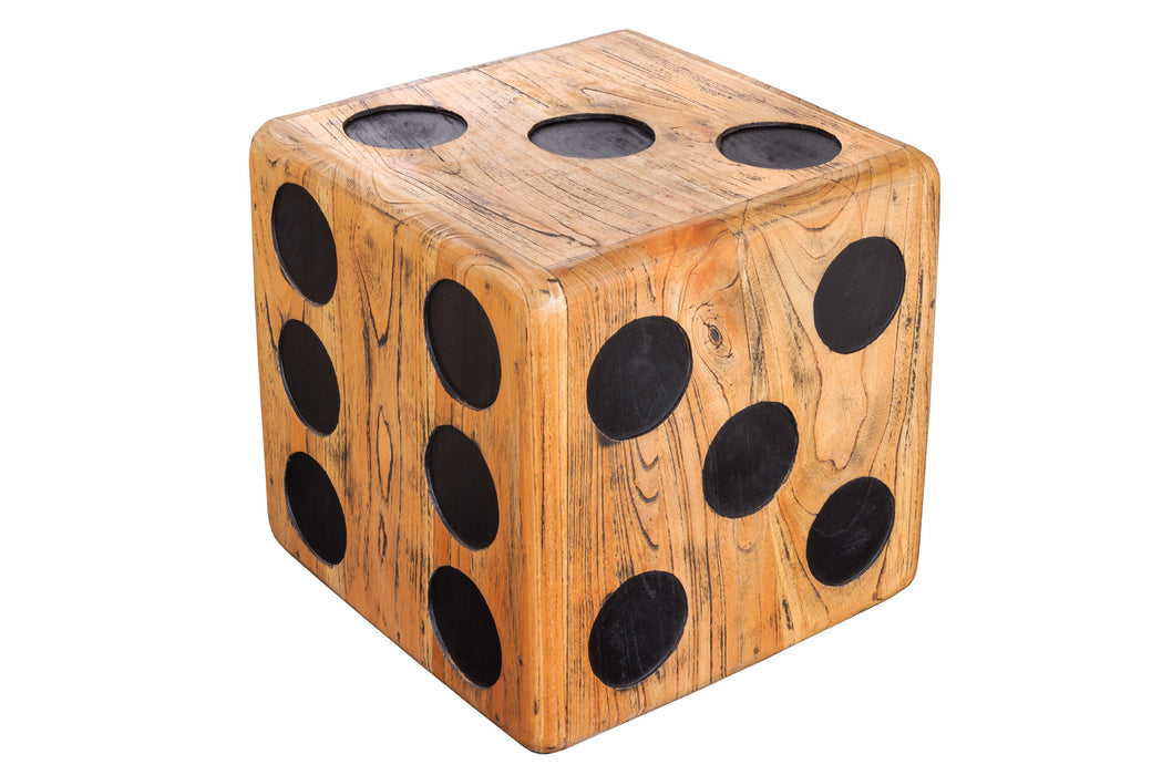 Beistelltisch Block 40cm natur
