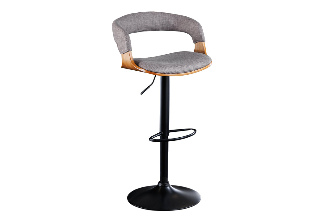 Barhocker Brooklyn Esche grau drehbar