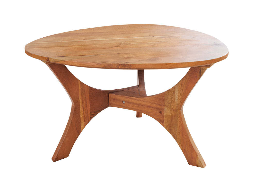 Couchtisch Design 70cm Akazie honey finish