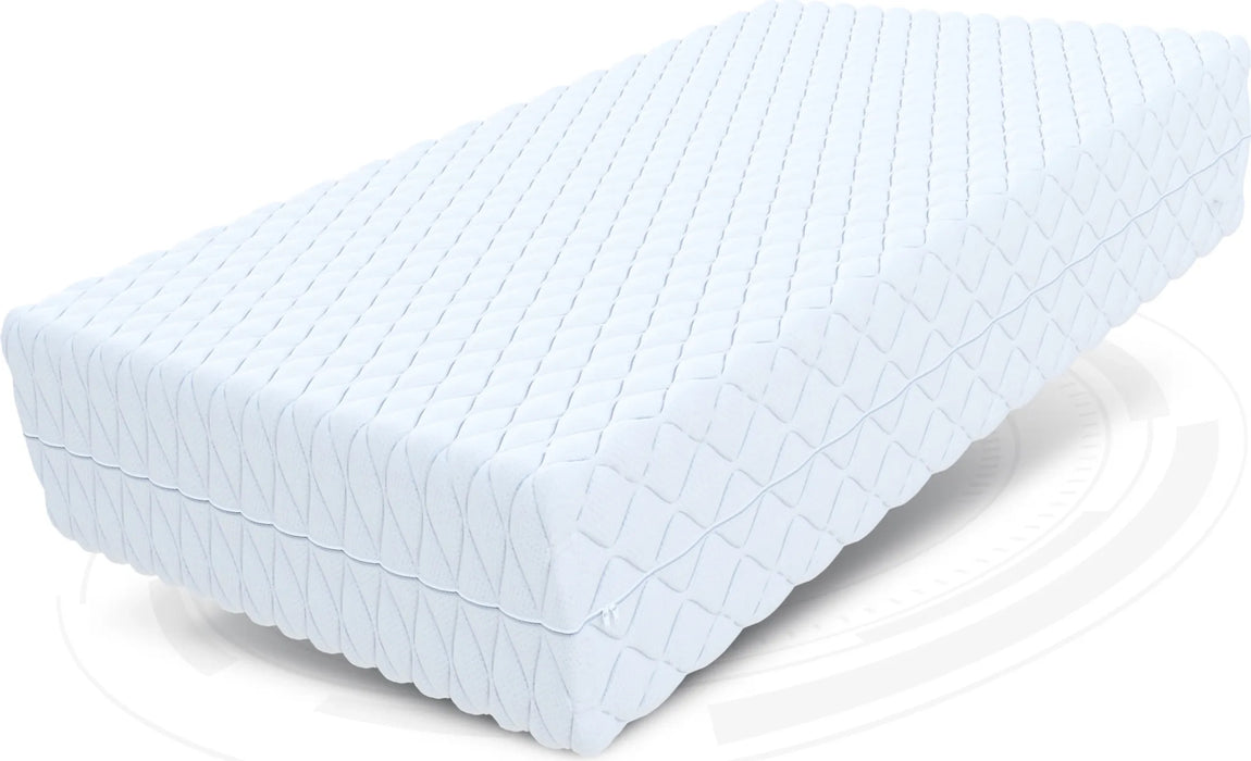 Orthopaedische 160 x 200 cm Matratze aus Kaltschaum und HR-Schaum mit viskoelastischem Memory-Schaum, H4 Liegehaerte, ca. 29 cm Hoehe, atmungsaktive, waschbare Bezug, allergikergeeignet (7)