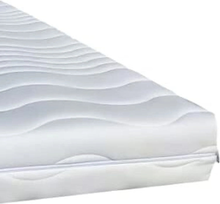 Matratze 100x200 cm, 24 cm Taschenfederkern, Haertegrad H3/H4, 7 Zonen, Bettmatratze 2-in-1, Kokosfasern, Rollmatratze, Komfortschaum (5)