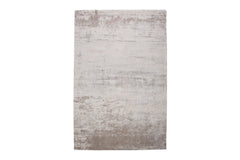 Teppich Contemporary Art 240x160cm Greige Grau Baumwolle